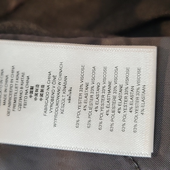 Michael Kors Gray Straight Leg Trousers Pants - Picture 7 of 7